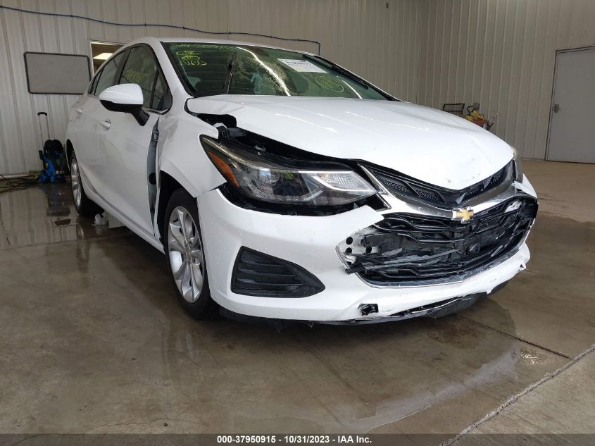 2019 Chevrolet Cruze Lt VIN: 3G1BE6SM8KS560821 Lot: 37950915