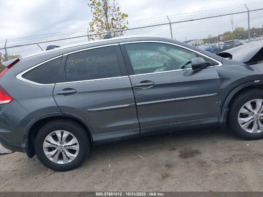 2013 Honda Cr-V Ex-L VIN: 2HKRM4H72DH655175 Lot: 37951012