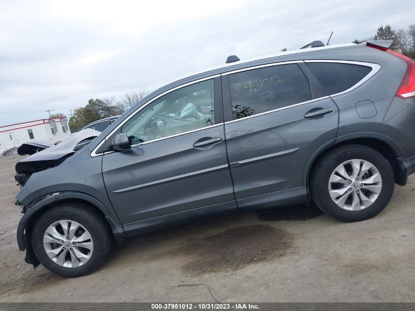 2013 Honda Cr-V Ex-L VIN: 2HKRM4H72DH655175 Lot: 37951012