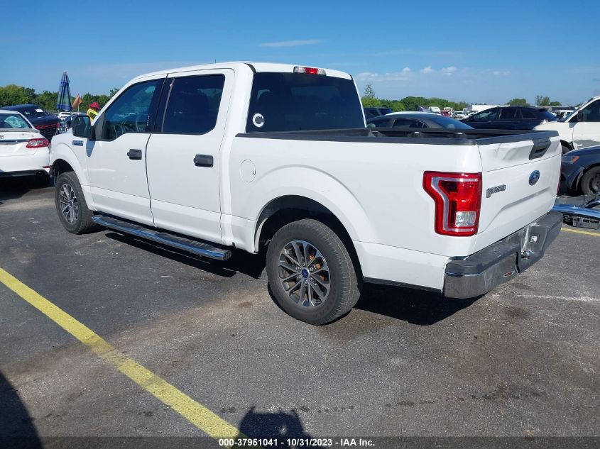 2017 Ford F-150 Xlt VIN: 1FTEW1C89HFC04381 Lot: 37951041