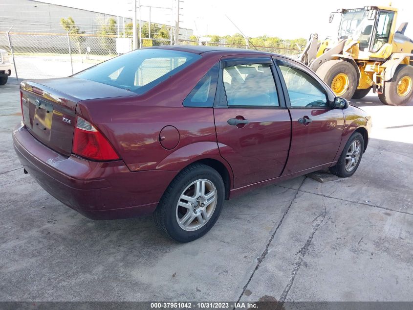 2006 Ford Focus S/Se/Ses VIN: 1FAFP34N26W191087 Lot: 37951042