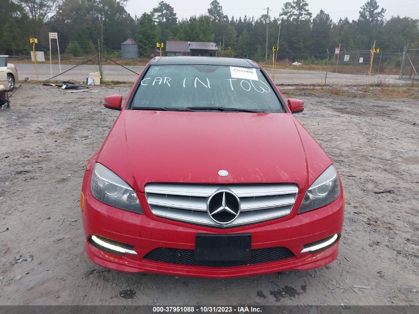 2011 Mercedes-Benz C 350 Sport VIN: WDDGF5GB3BR137164 Lot: 37951088