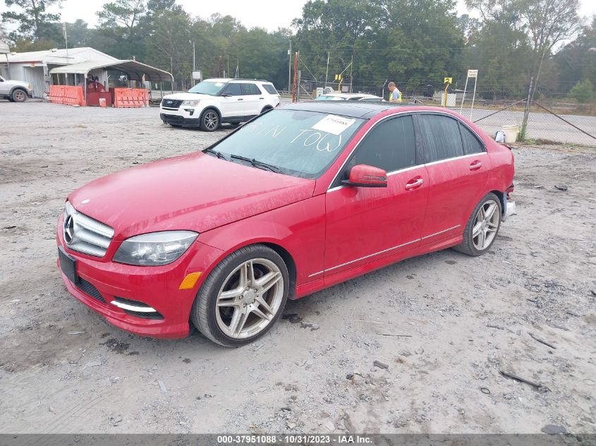 2011 Mercedes-Benz C 350 Sport VIN: WDDGF5GB3BR137164 Lot: 37951088