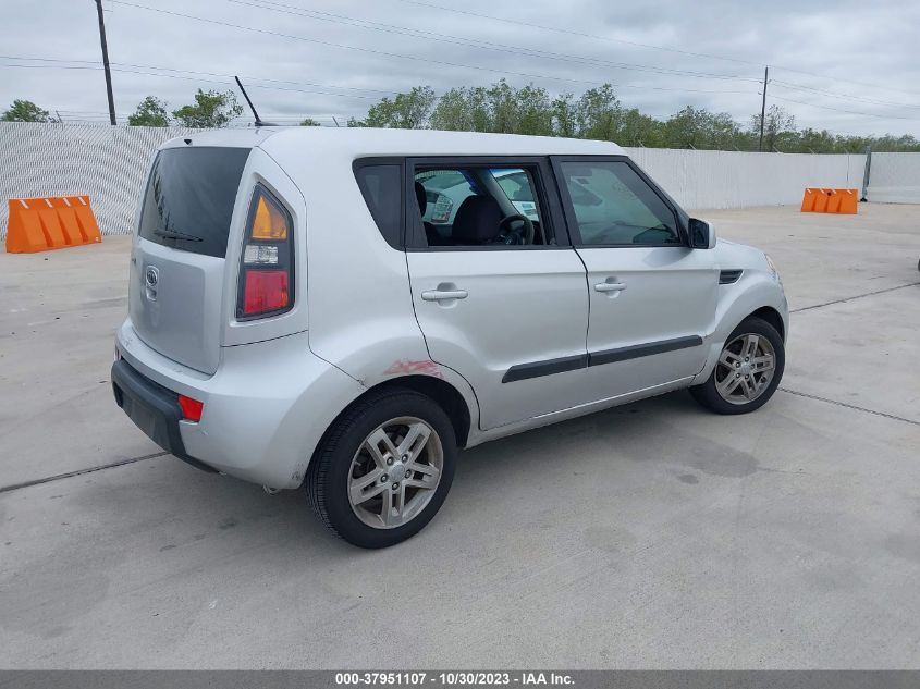 2011 Kia Soul + VIN: KNDJT2A20B7312580 Lot: 37951107