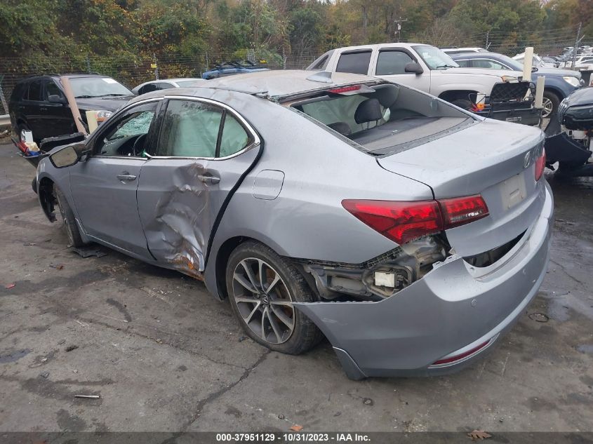 2015 Acura Tlx V6 Advance VIN: 19UUB2F75FA017232 Lot: 37951129