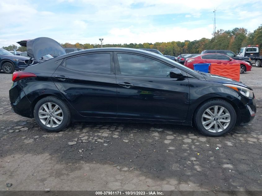 2014 Hyundai Elantra Se VIN: KMHDH4AE8EU037272 Lot: 37951171