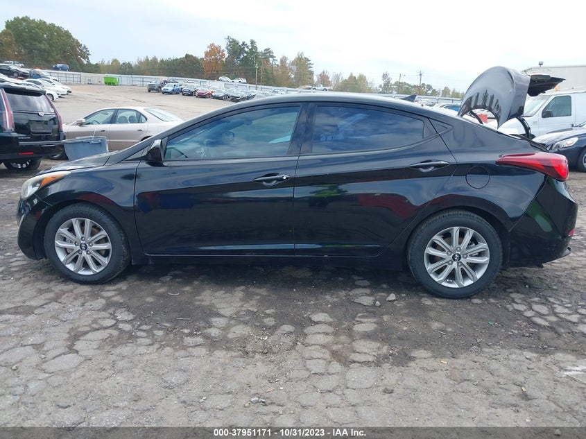 2014 Hyundai Elantra Se VIN: KMHDH4AE8EU037272 Lot: 37951171