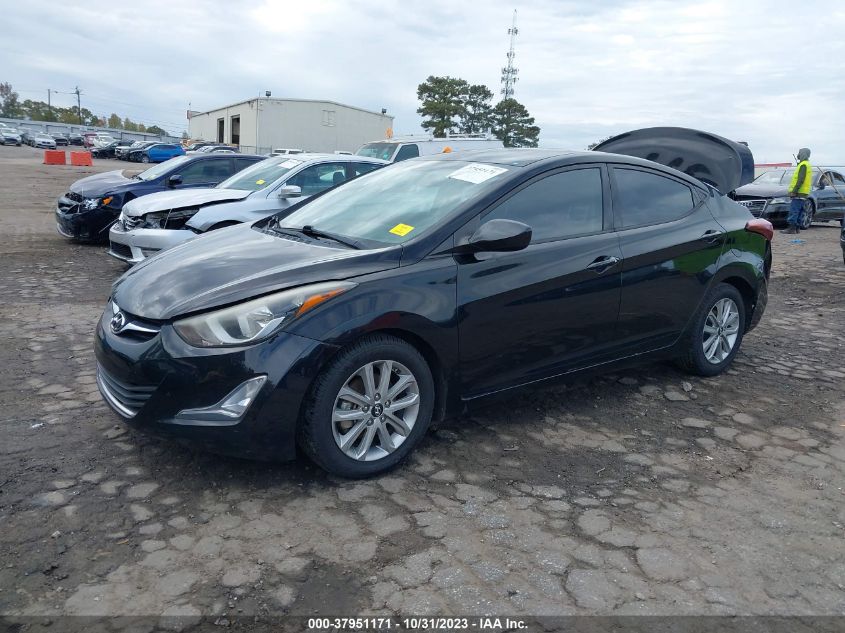 2014 Hyundai Elantra Se VIN: KMHDH4AE8EU037272 Lot: 37951171