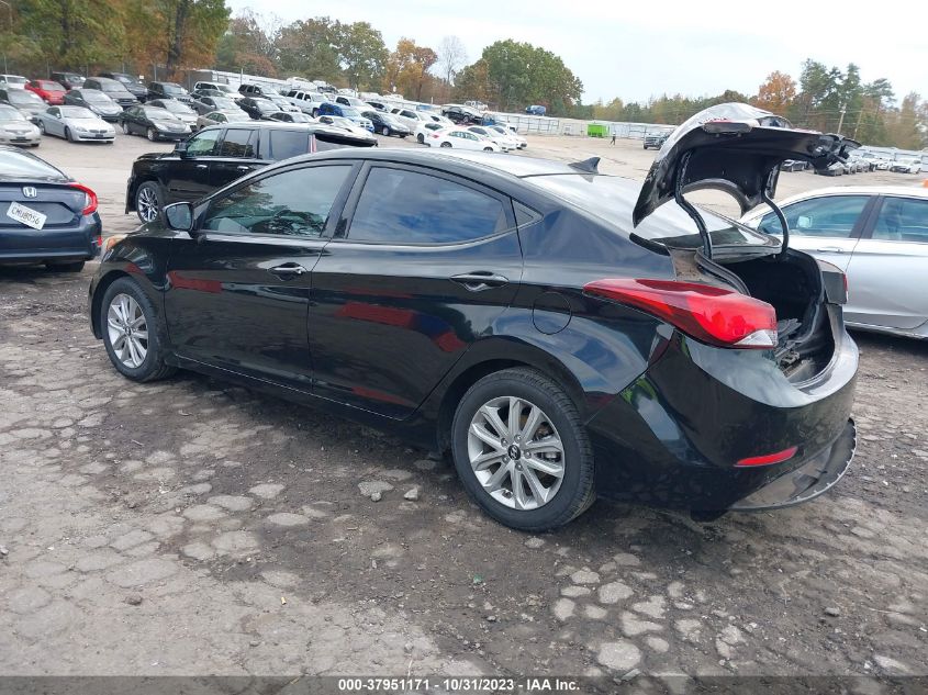 2014 Hyundai Elantra Se VIN: KMHDH4AE8EU037272 Lot: 37951171