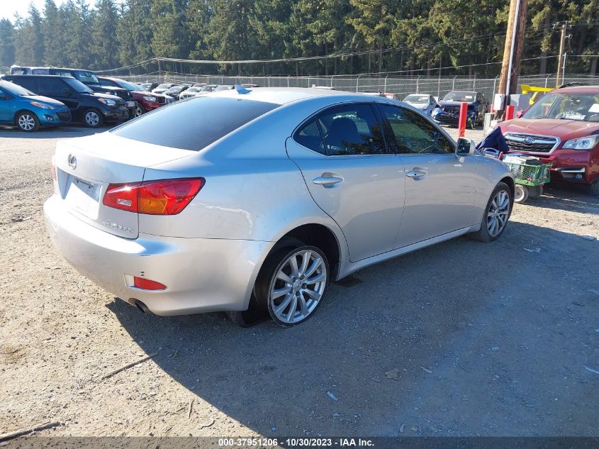 2008 Lexus Is 250 VIN: JTHCK262482021525 Lot: 37951206