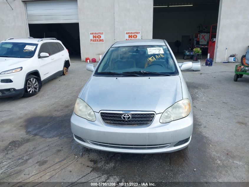 2005 Toyota Corolla Ce/S/Le VIN: 2T1BR32E95C487818 Lot: 37951208