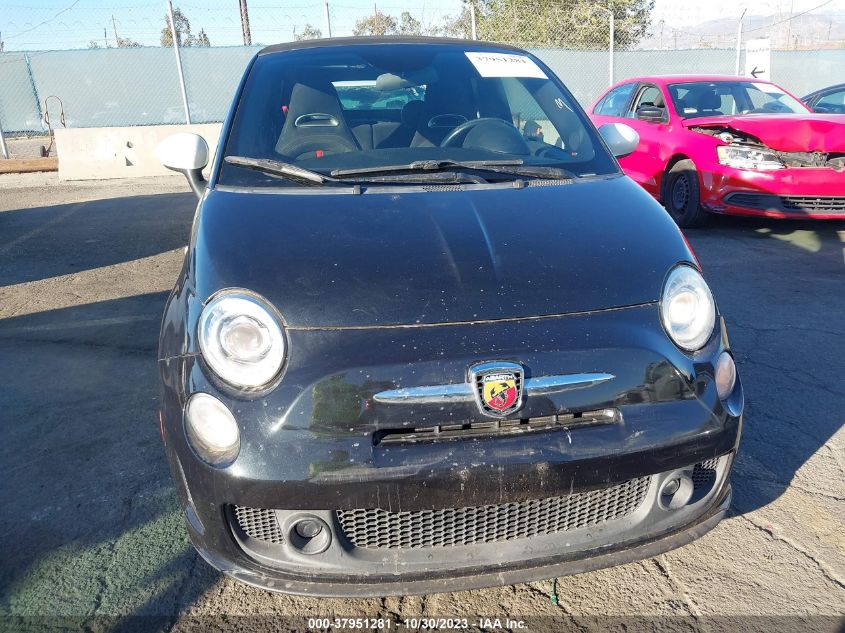 2013 Fiat 500 Abarth VIN: 3C3CFFJHXDT672292 Lot: 37951281