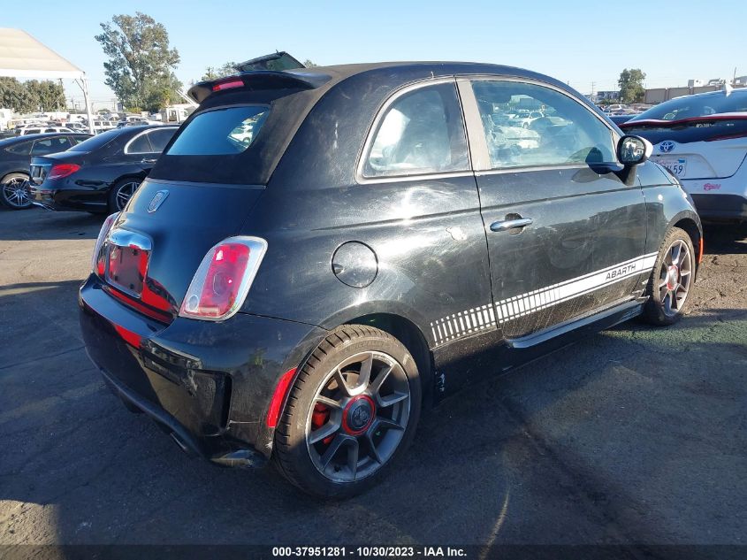 2013 Fiat 500 Abarth VIN: 3C3CFFJHXDT672292 Lot: 37951281