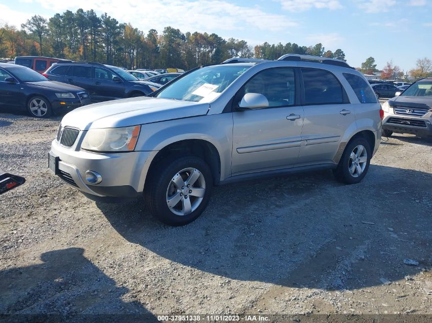 2008 Pontiac Torrent VIN: 2CKDL33F886038677 Lot: 37951338