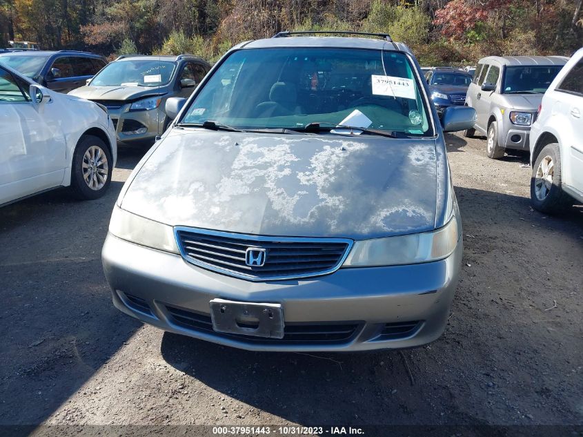 2001 Honda Odyssey Ex VIN: 2HKRL18691H604275 Lot: 37951443