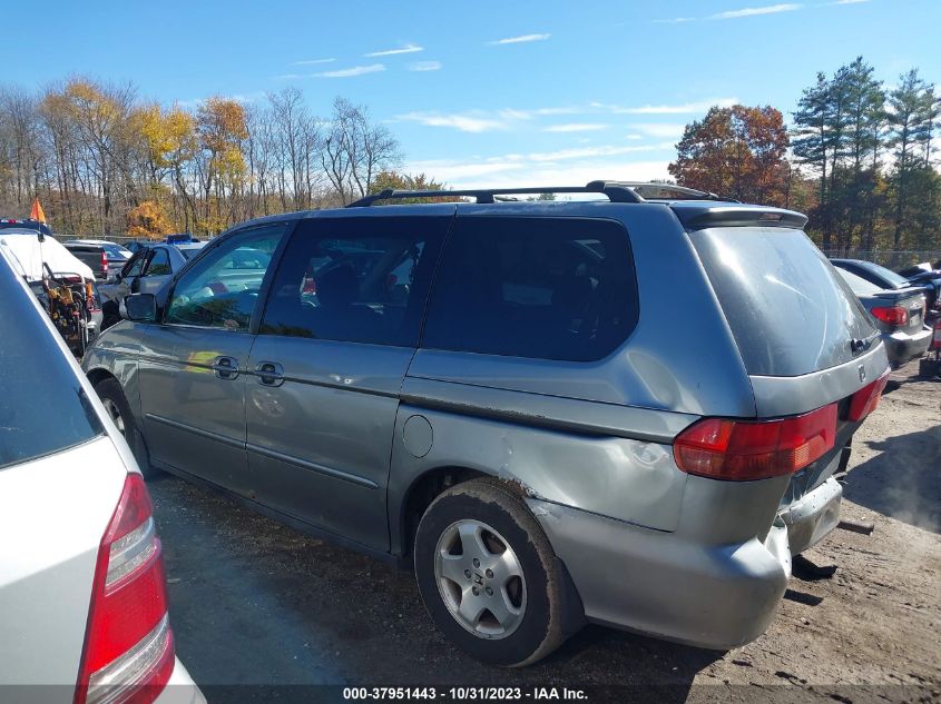 2001 Honda Odyssey Ex VIN: 2HKRL18691H604275 Lot: 37951443