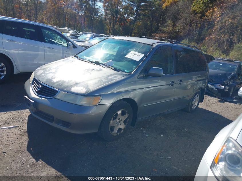 2001 Honda Odyssey Ex VIN: 2HKRL18691H604275 Lot: 37951443