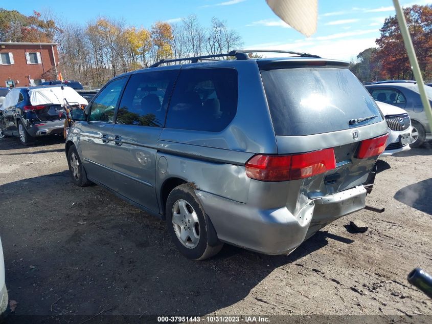 2001 Honda Odyssey Ex VIN: 2HKRL18691H604275 Lot: 37951443