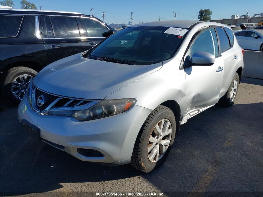 2011 Nissan Murano S VIN: JN8AZ1MU8BW050436 Lot: 37951466