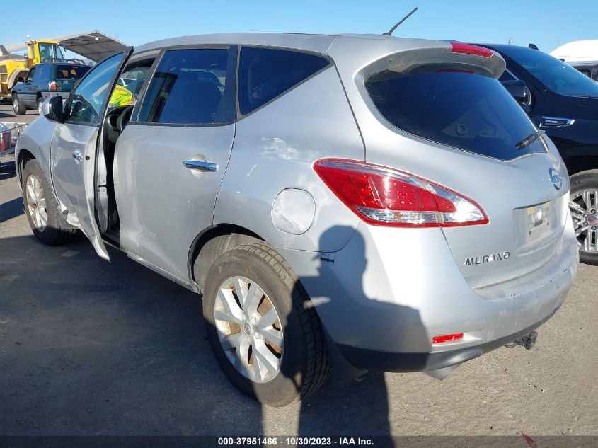 2011 Nissan Murano S VIN: JN8AZ1MU8BW050436 Lot: 37951466