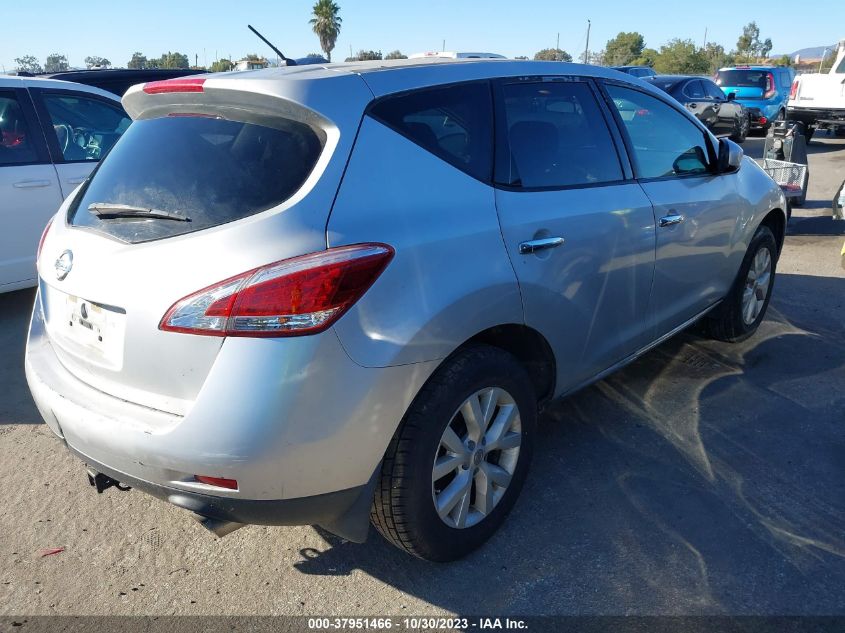 2011 Nissan Murano S VIN: JN8AZ1MU8BW050436 Lot: 37951466