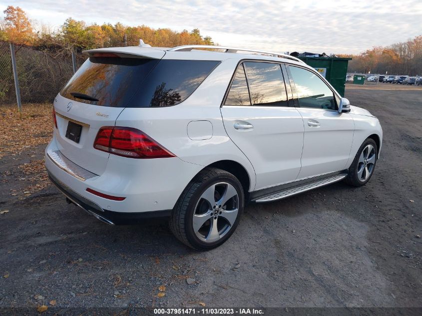 2017 Mercedes-Benz Gle Gle 350 VIN: 4JGDA5HB4HA951336 Lot: 37951471