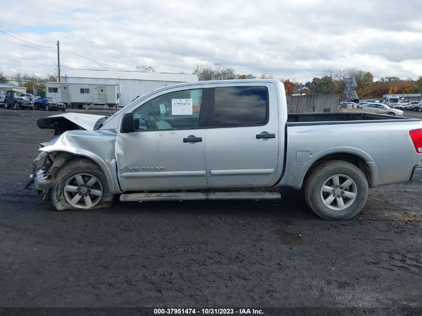 2011 Nissan Titan S/Sv/Pro-4X/Sl VIN: 1N6AA0EC7BN304305 Lot: 37951474