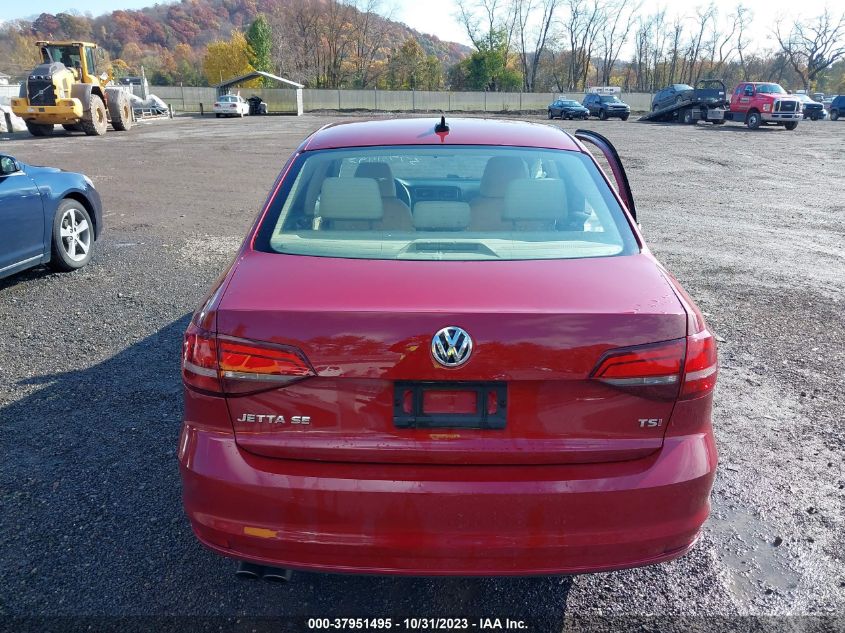 2017 Volkswagen Jetta 1.4T Se VIN: 3VWDB7AJ8HM384207 Lot: 37951495