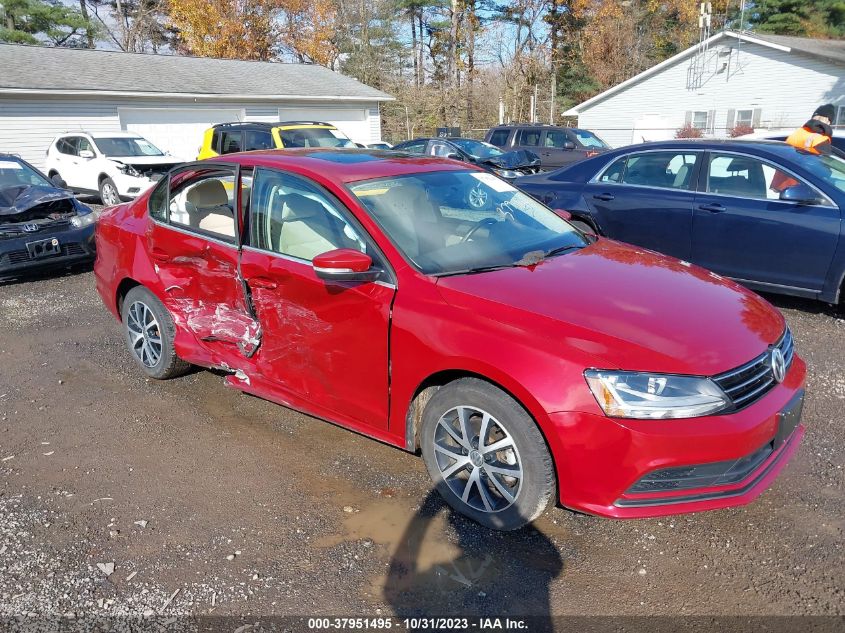 2017 Volkswagen Jetta 1.4T Se VIN: 3VWDB7AJ8HM384207 Lot: 37951495