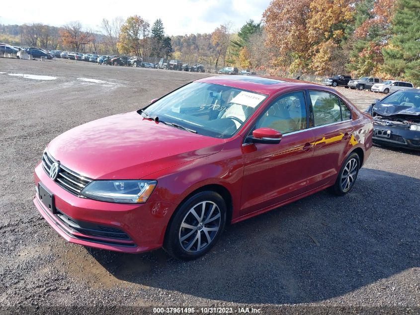 2017 Volkswagen Jetta 1.4T Se VIN: 3VWDB7AJ8HM384207 Lot: 37951495