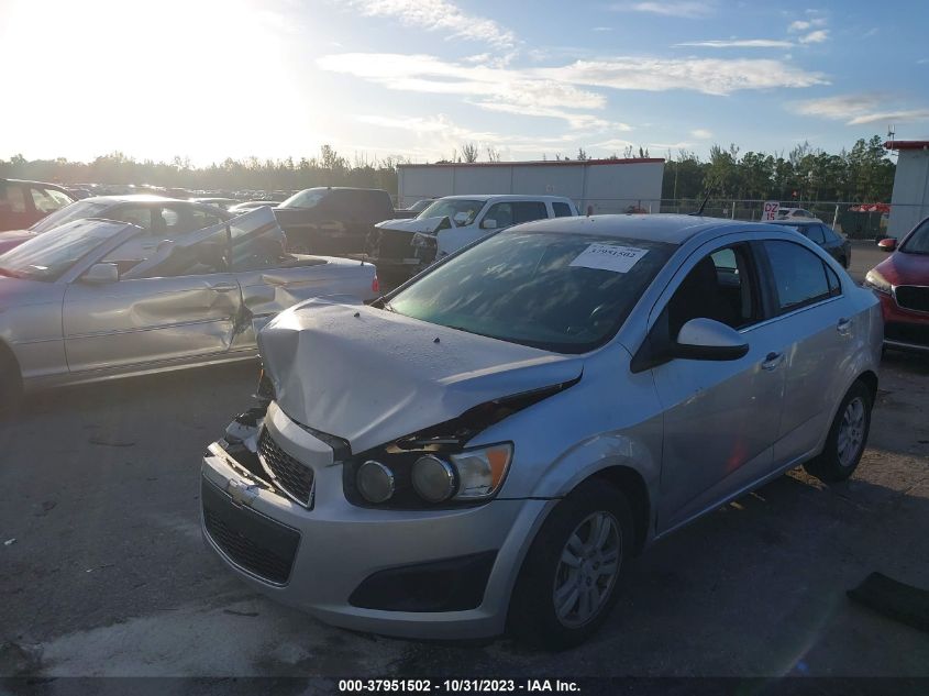 2014 Chevrolet Sonic Lt Auto VIN: 1G1JC5SH3E4159874 Lot: 37951502