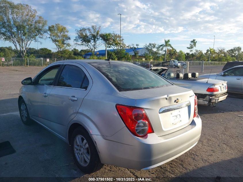 2014 Chevrolet Sonic Lt Auto VIN: 1G1JC5SH3E4159874 Lot: 37951502