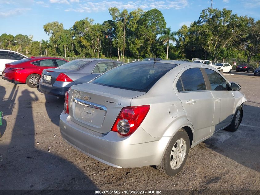 2014 Chevrolet Sonic Lt Auto VIN: 1G1JC5SH3E4159874 Lot: 37951502