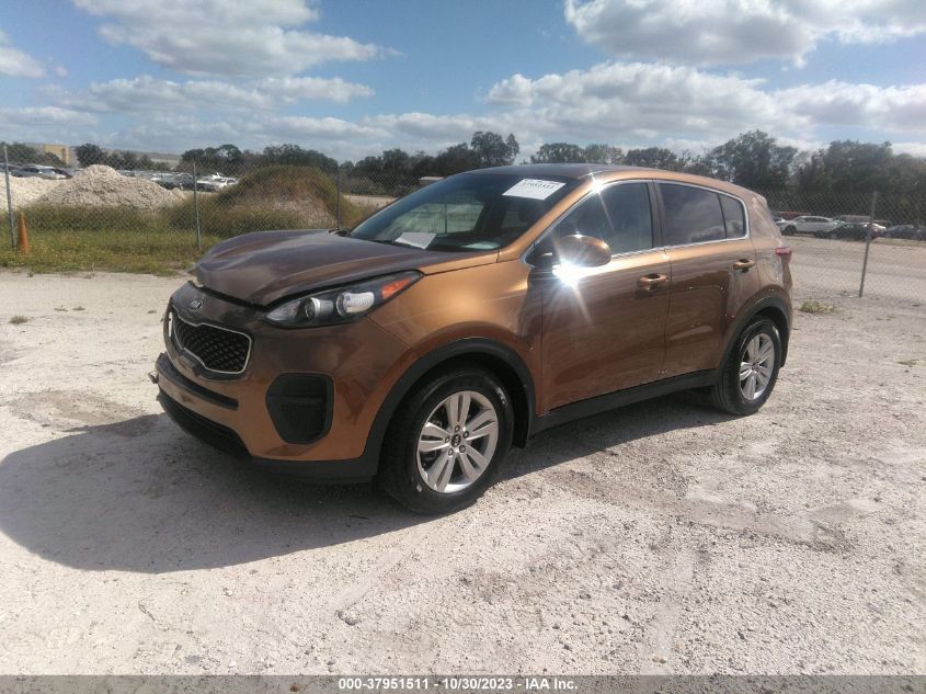 2017 Kia Sportage Lx VIN: KNDPM3AC5H7241519 Lot: 37951511