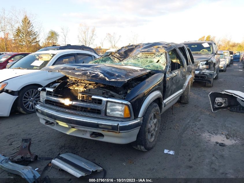 1997 Chevrolet Blazer Ls VIN: 1GNDT13WXV2215970 Lot: 37951516