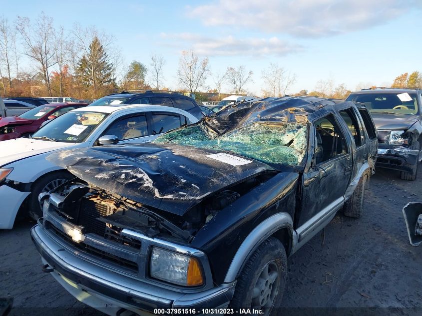 1997 Chevrolet Blazer Ls VIN: 1GNDT13WXV2215970 Lot: 37951516