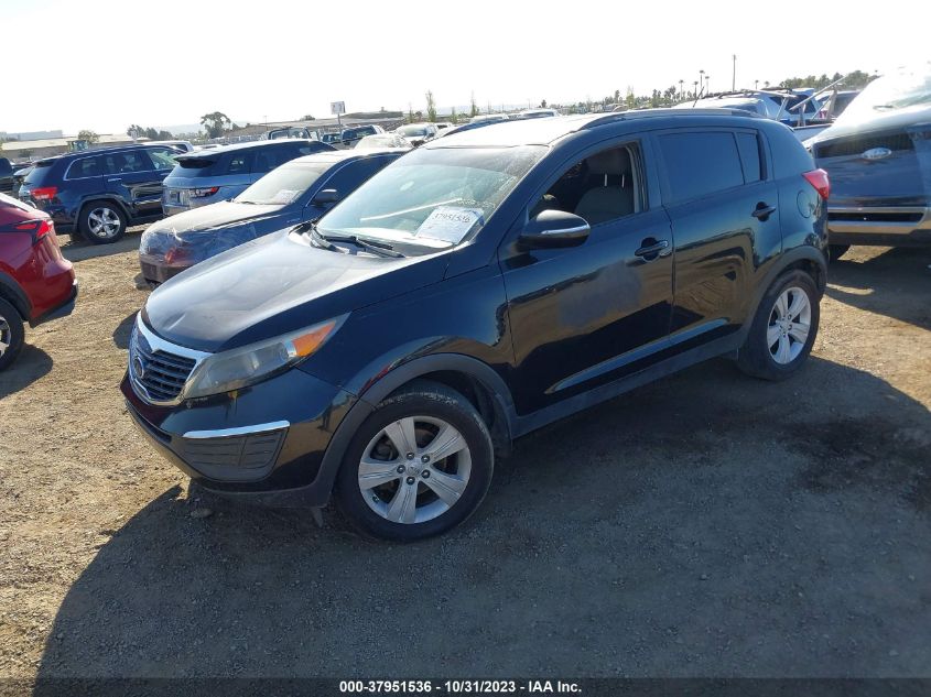 2012 Kia Sportage Lx VIN: KNDPB3A25C7189864 Lot: 37951536