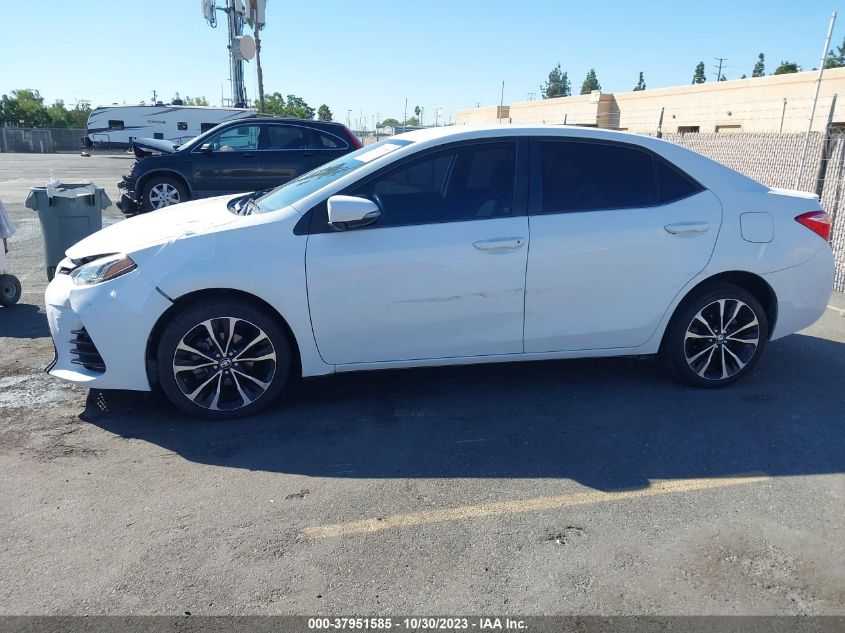 2017 Toyota Corolla Se VIN: 5YFBURHE3HP607786 Lot: 37951585