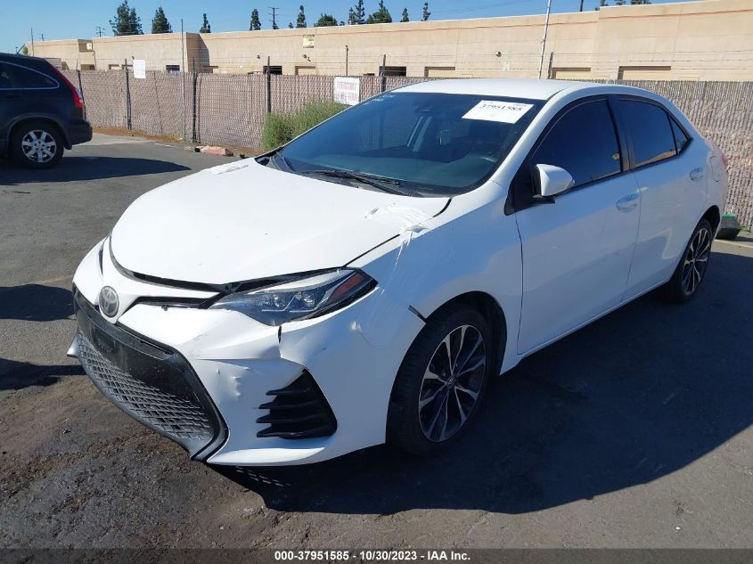 2017 Toyota Corolla Se VIN: 5YFBURHE3HP607786 Lot: 37951585