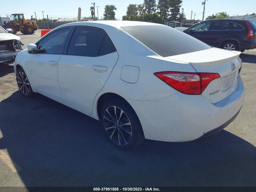 2017 Toyota Corolla Se VIN: 5YFBURHE3HP607786 Lot: 37951585