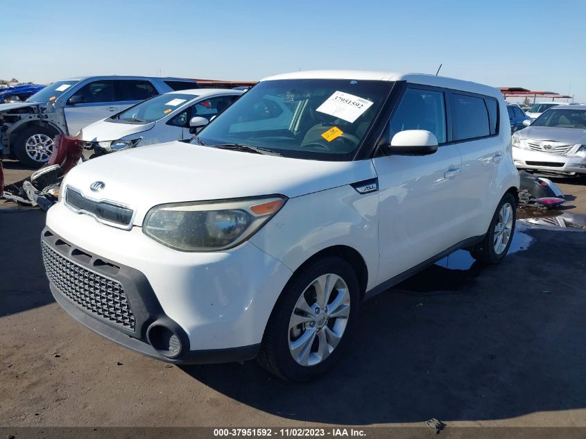 2015 Kia Soul + VIN: KNDJP3A55F7152240 Lot: 37951592