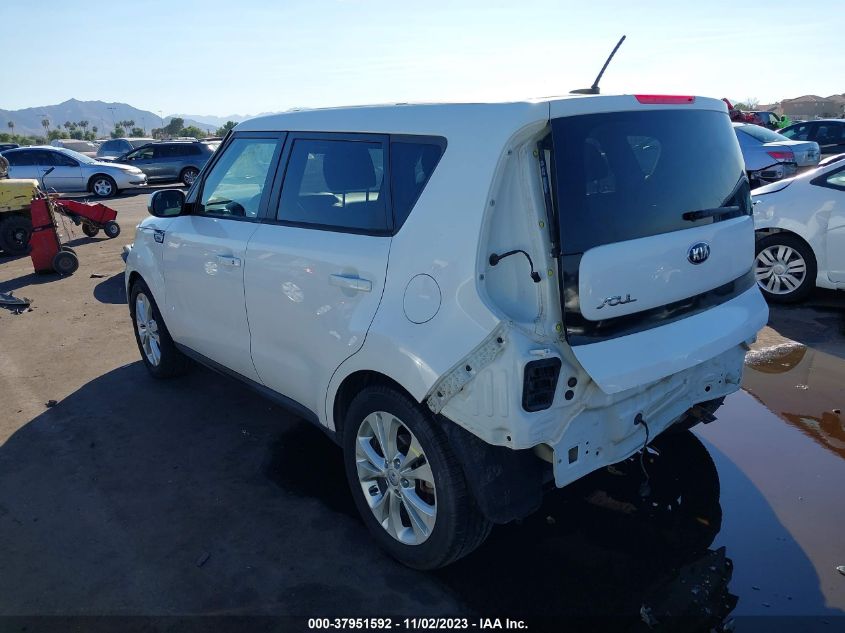 2015 Kia Soul + VIN: KNDJP3A55F7152240 Lot: 37951592