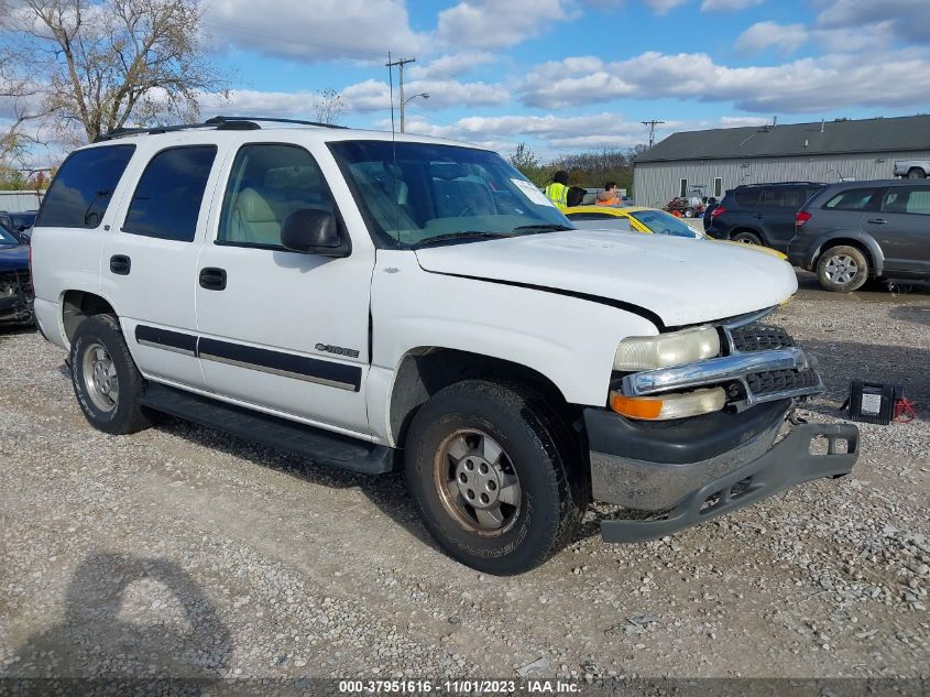 2001 Chevrolet Tahoe Ls VIN: 1GNEC13T51J156854 Lot: 37951616