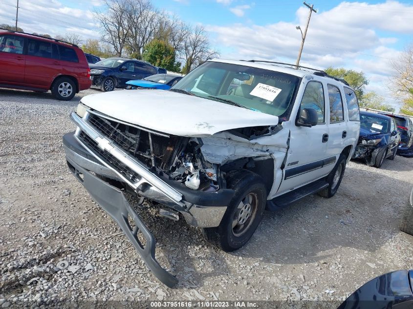 2001 Chevrolet Tahoe Ls VIN: 1GNEC13T51J156854 Lot: 37951616