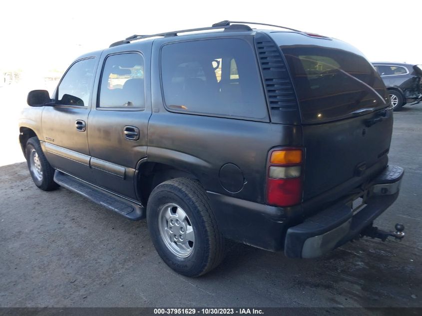 2002 Chevrolet Tahoe Lt VIN: 1GNEK13T52J198395 Lot: 37951629