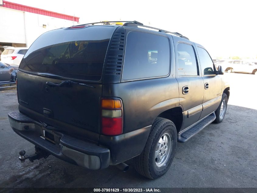 2002 Chevrolet Tahoe Lt VIN: 1GNEK13T52J198395 Lot: 37951629