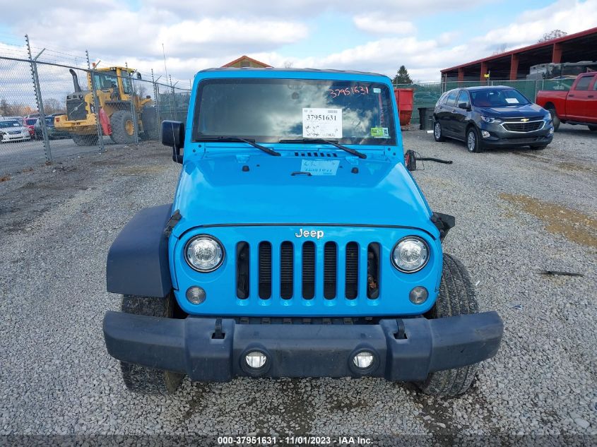 2018 Jeep Wrangler Jk Unlimited Sport S 4X4 VIN: 1C4HJWDG9JL897538 Lot: 37951631