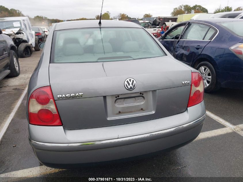 2005 Volkswagen Passat Sedan Gls VIN: WVWAE63B15P022965 Lot: 37951671