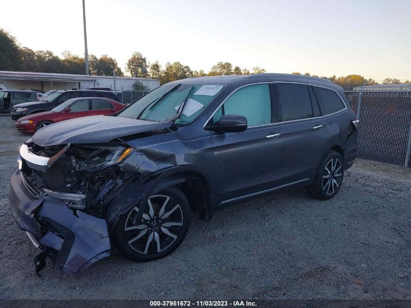 2021 Honda Pilot Touring 7-Passenger VIN: 5FNYF5H64MB030665 Lot: 37951672