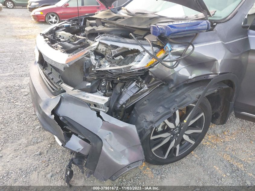 2021 Honda Pilot Touring 7-Passenger VIN: 5FNYF5H64MB030665 Lot: 37951672